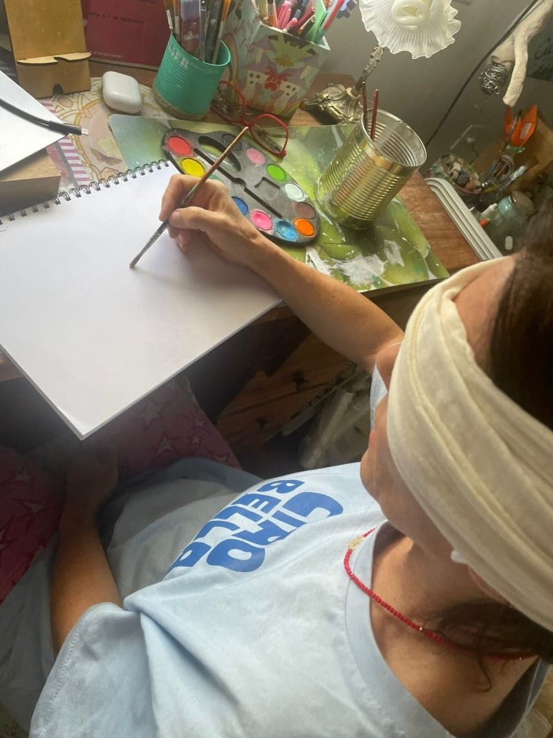 Arteterapia con Titi.