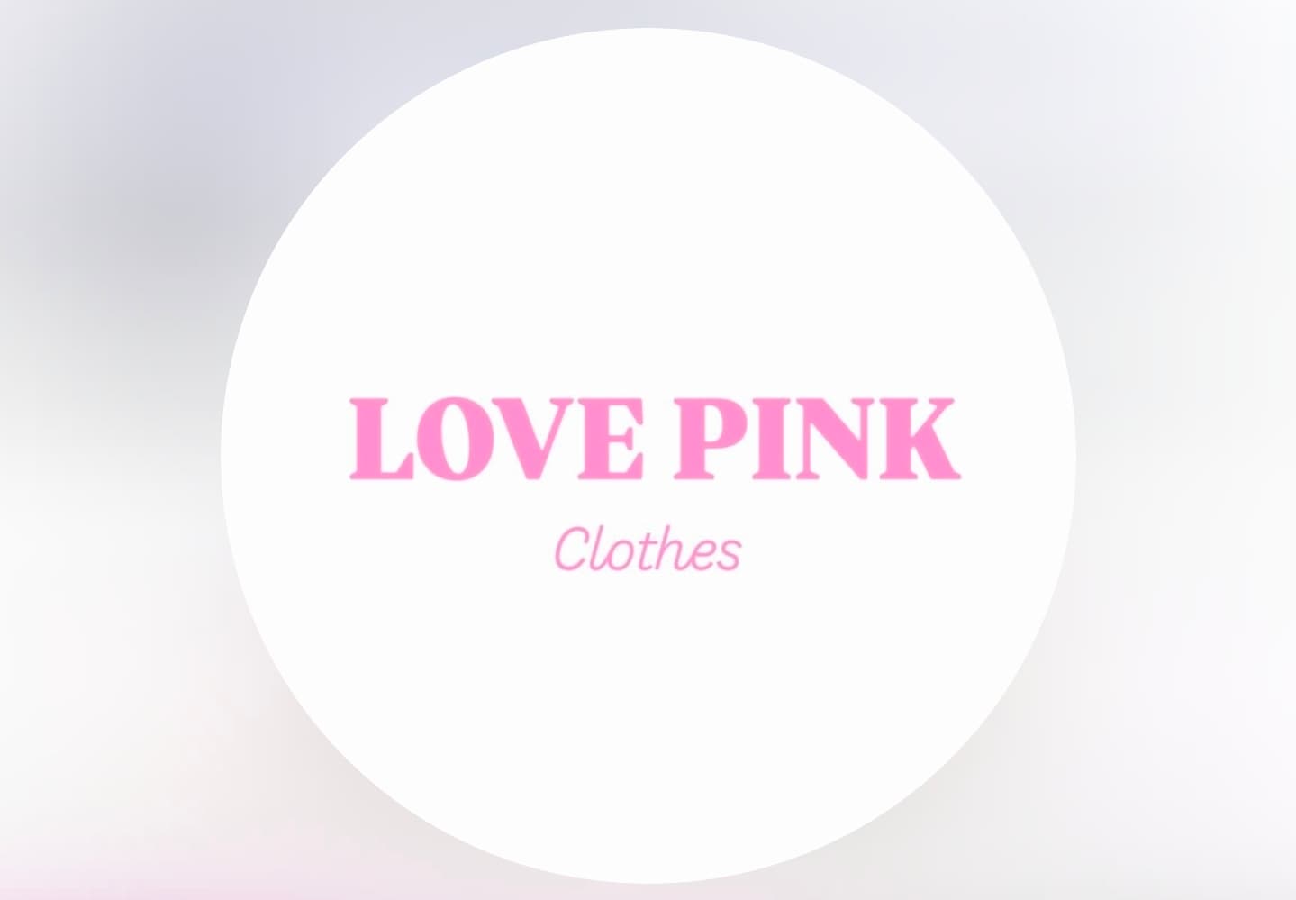 Love pink logo